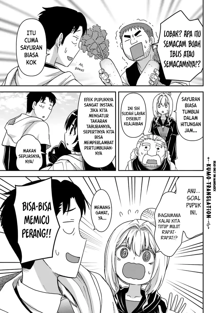 35-sai dokushin Yamada, isekai mura ni risou no sekando hausu o tsukuritai 〜 isekai to genjitsu no ii tokodori raifu 〜 Chapter 9 Gambar 6