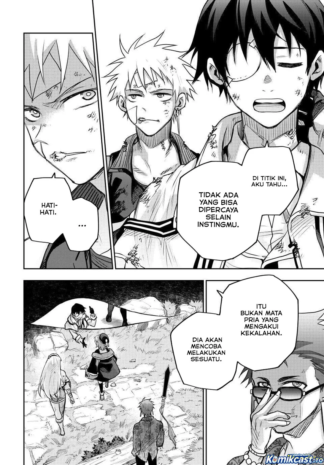 A Court Magician, Who Was Focused On Supportive Magic Because His Allies Were Too Weak, Aims To Become The Strongest After Being Banished Chapter 200 Gambar 5