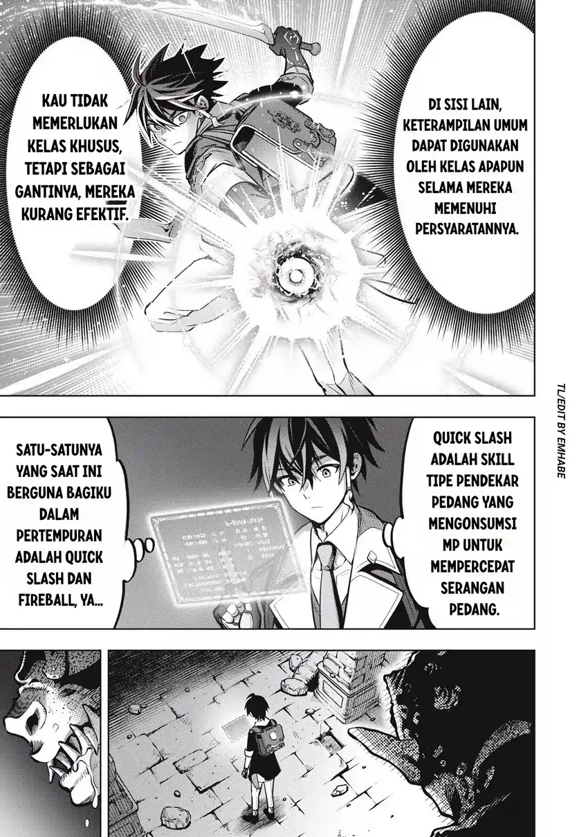 Academy Saikyou no Mob Healer: Shinigee Sekai no Mob ni Tensei Shita Ore wa, Hazure Job [Healer] to Gensaku Chishiki de Musou Suru Chapter 1.2 Gambar 7