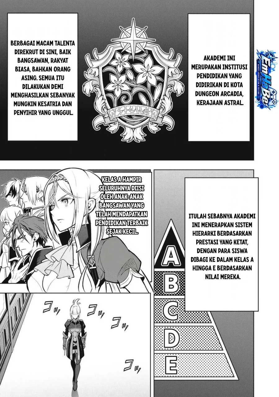Academy Saikyou no Mob Healer: Shinigee Sekai no Mob ni Tensei Shita Ore wa, Hazure Job [Healer] to Gensaku Chishiki de Musou Suru Chapter 5.1 Gambar 5
