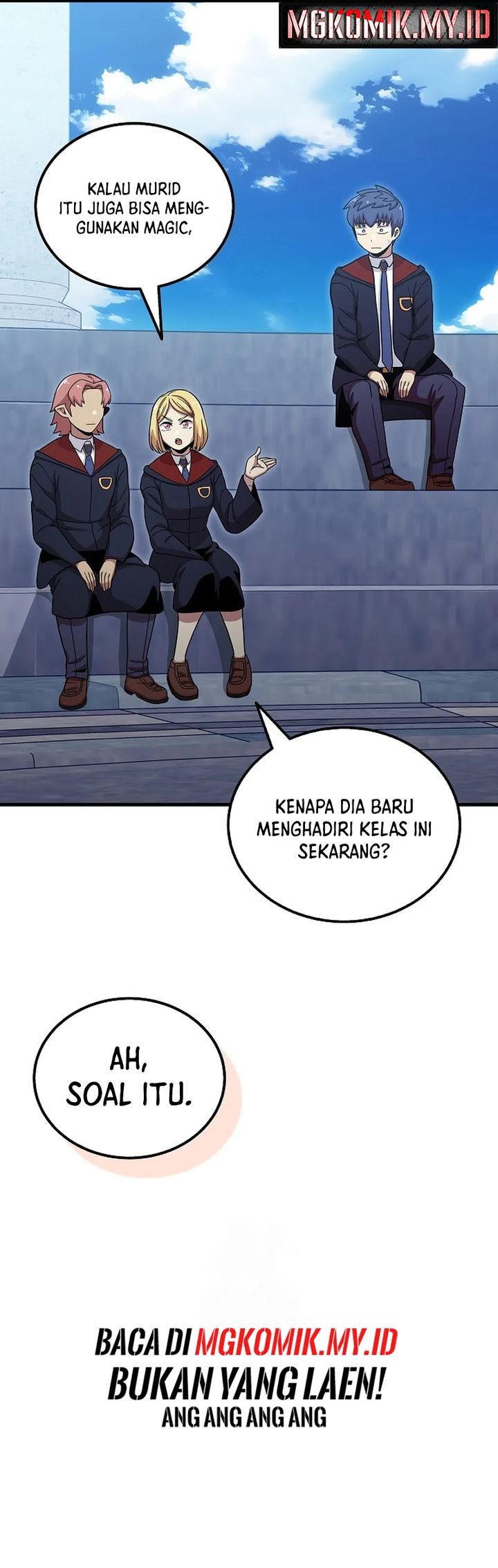 Admission is a Waste of Time Chapter 54 Gambar 15