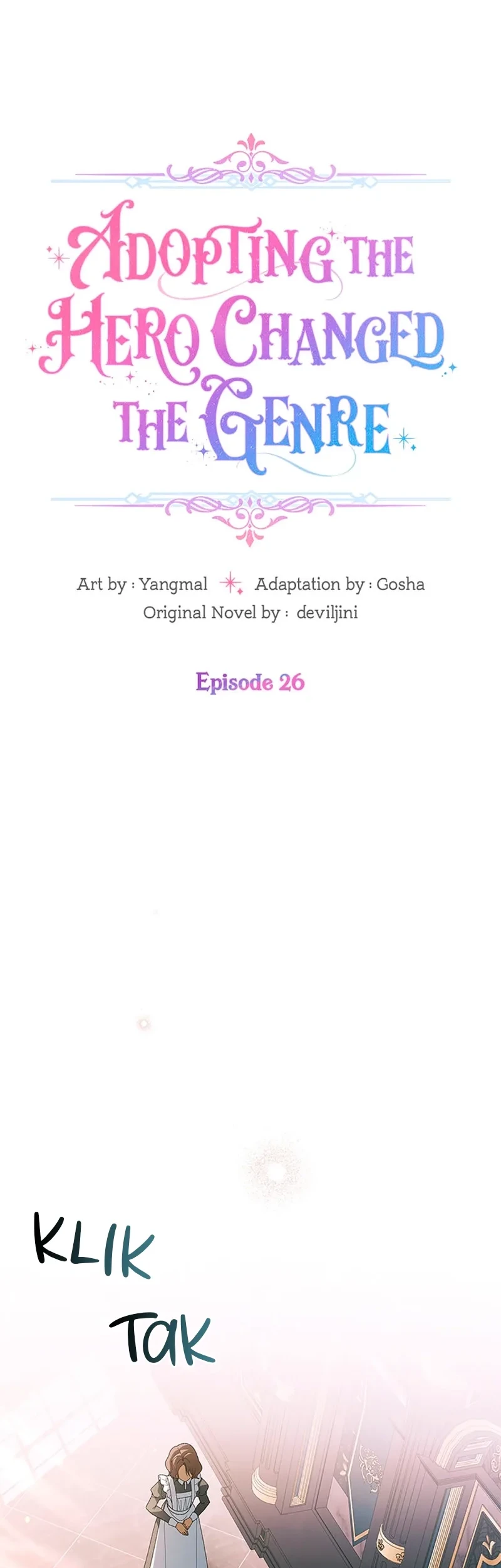 Adopting the Male Protagonist Changed the Genre Chapter 26 Gambar 13