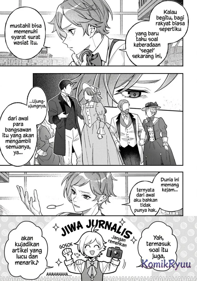 Akuyaku Reijou no Yuigon Jou Chapter 5 Gambar 6