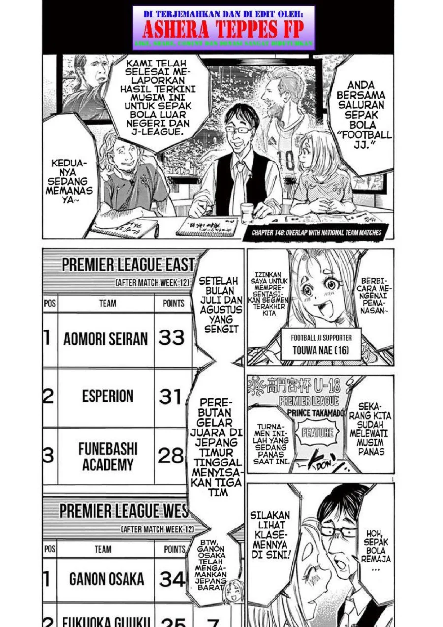 Ao Ashi Chapter 148 Gambar 7