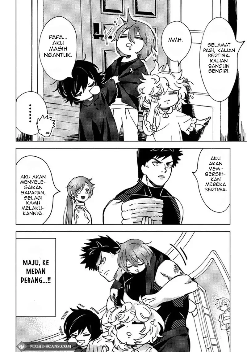 B-Rank Adventurer With an Evil Look Becomes a Daddy to the Protagonist and His Childhood Friends (Akuninzura shita B-kyuu Boukensha) Chapter 6.1 Gambar 5