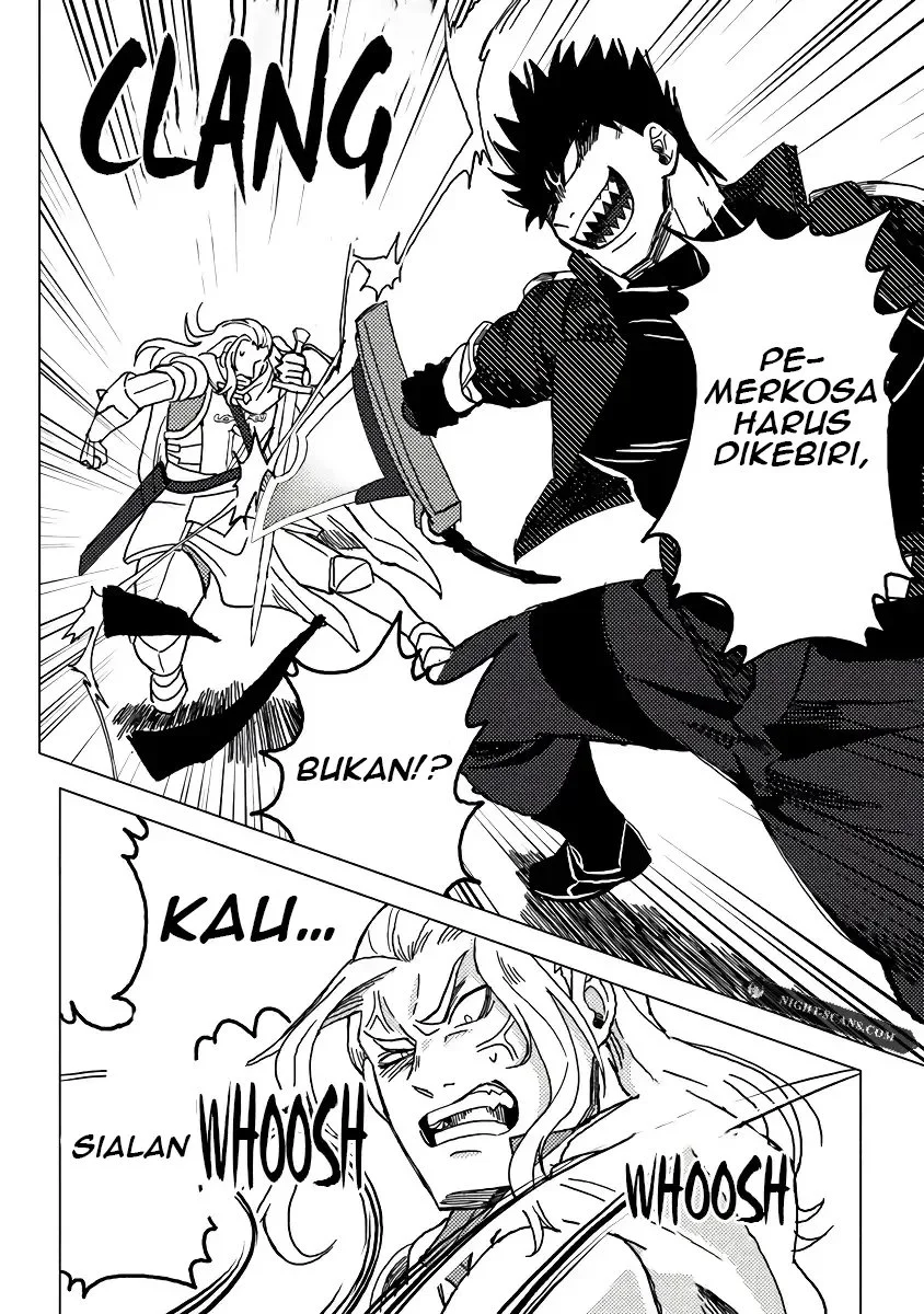 B-Rank Adventurer With an Evil Look Becomes a Daddy to the Protagonist and His Childhood Friends (Akuninzura shita B-kyuu Boukensha) Chapter 9 Gambar 9