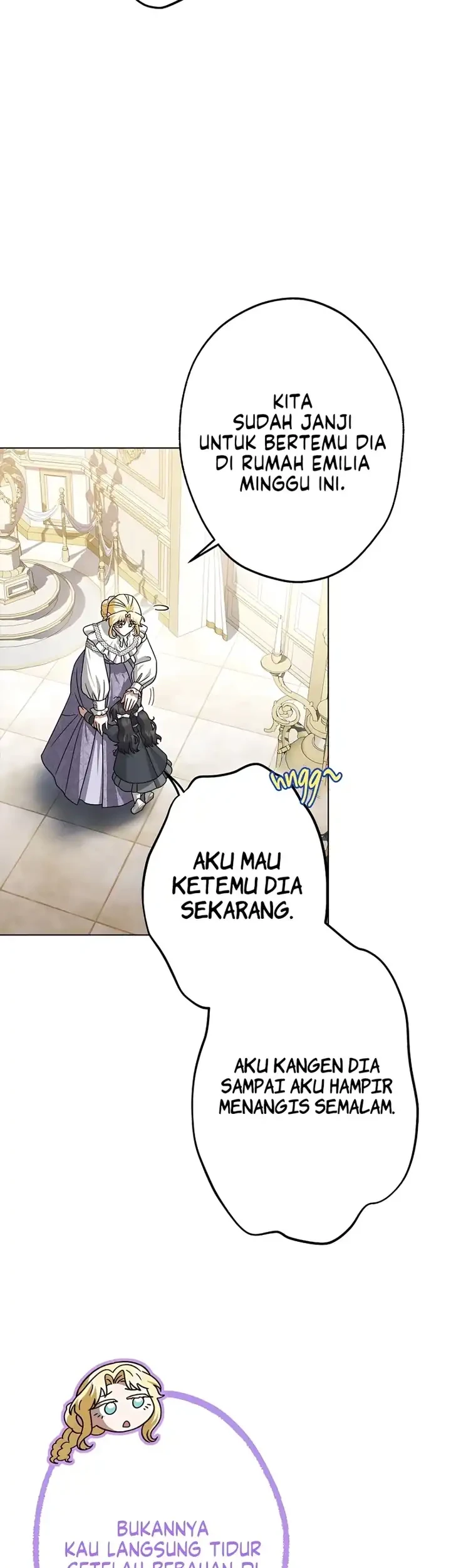 Became the youngest Sister-in-Law of the Ruined Harem Male Leads Chapter 76 Gambar 14