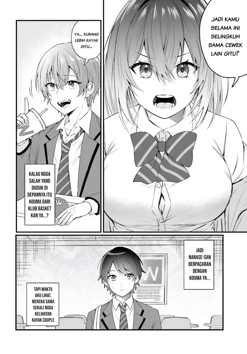 Chicchakute Dekakute Kawaii Nanase-san o Kanchigai Moto-kare Kara Ubatte Shiawase ni Suru Chapter 1 Gambar 6