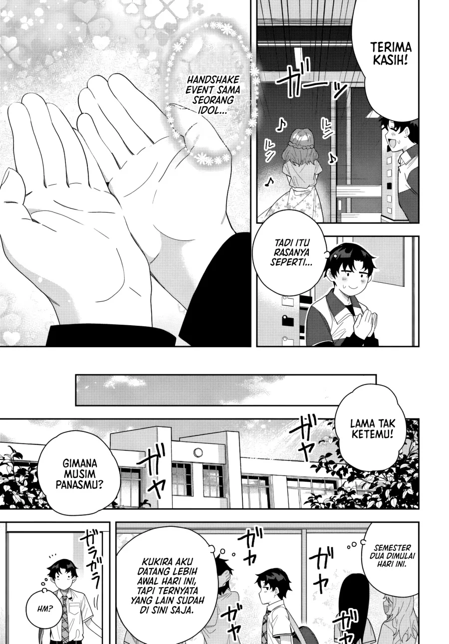 Classmate no Moto Idol ga, Tonikaku Kyodou Fushin Nan desu Chapter 24 Gambar 7
