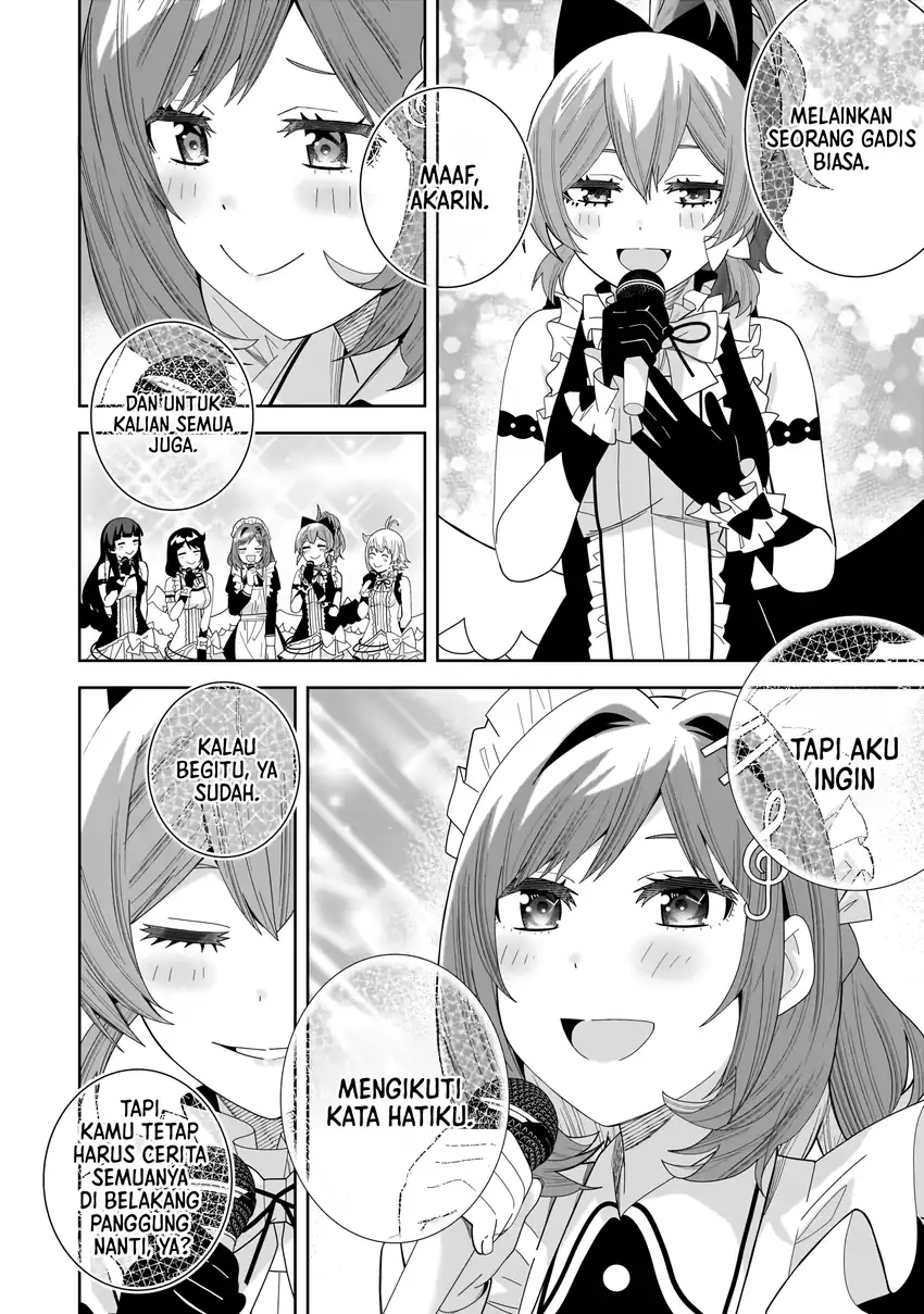 Classmate no Moto Idol ga, Tonikaku Kyodou Fushin Nan desu Chapter 32 Gambar 8