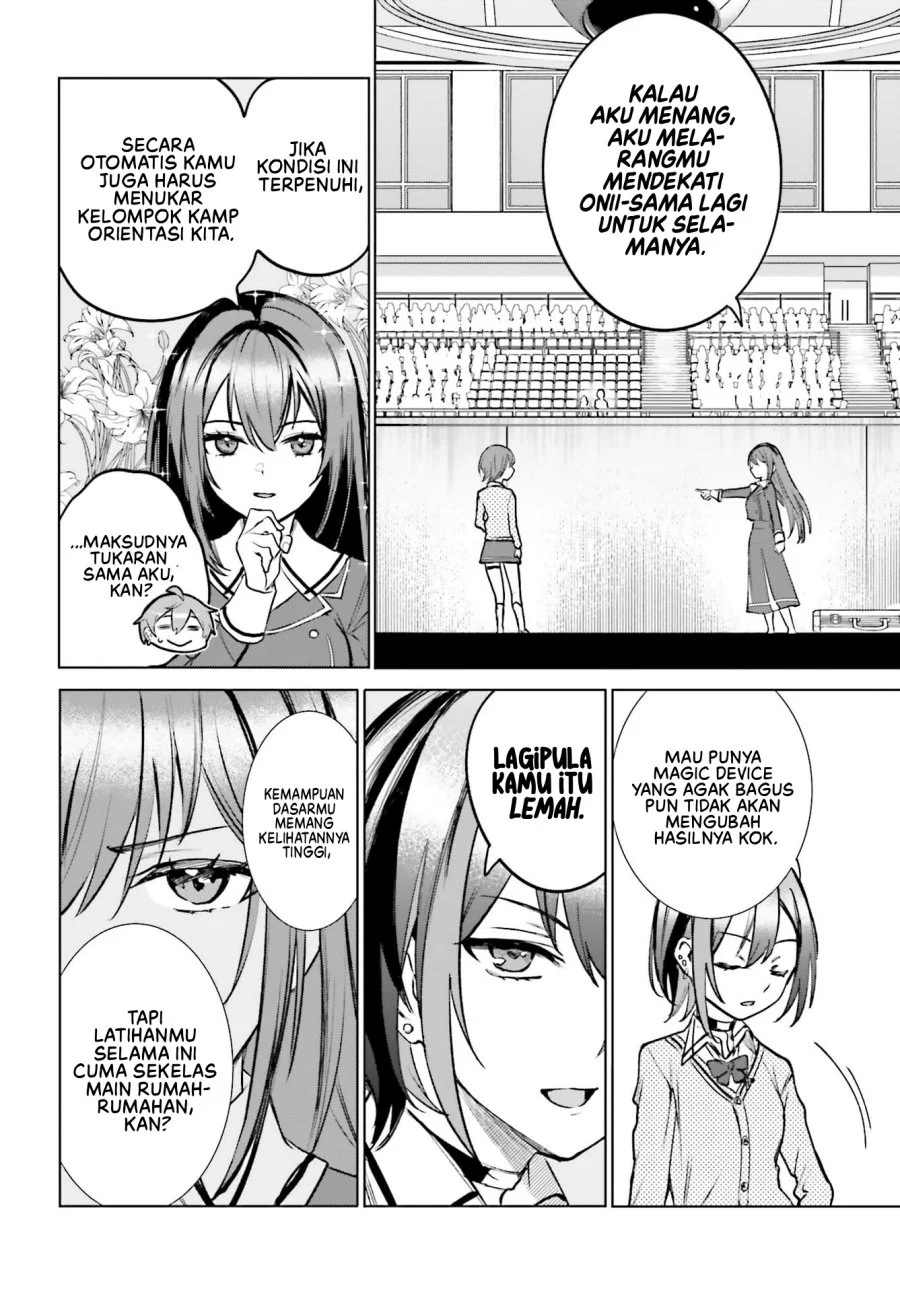 Danshi Kinsei Game Sekai de Ore ga Yarubeki Yuiitsu no Koto – Yuri no Ma ni Hasamaru Otoko to Shite Tensei shite shimaimashita Chapter 16 Gambar 9