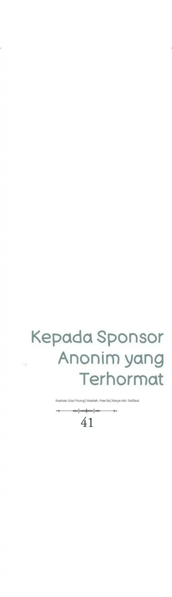 Dear Anonymous Sponsor Chapter 41 Gambar 10