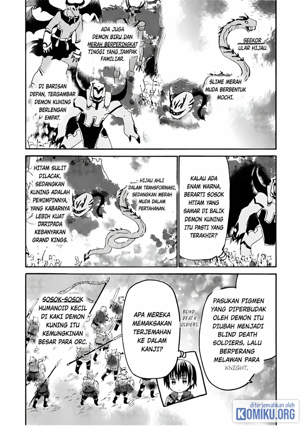 Death March kara Hajimaru Isekai Kyousoukyoku Chapter 108 Gambar 7