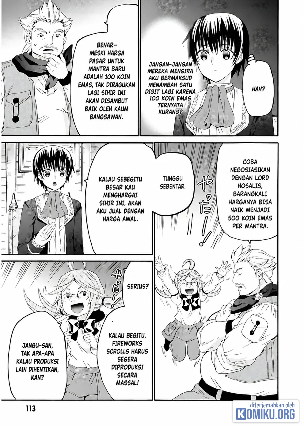 Death March kara Hajimaru Isekai Kyousoukyoku Chapter 111 Gambar 7