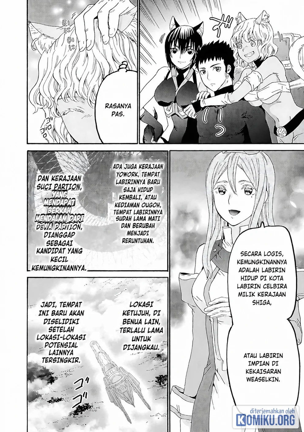 Death March kara Hajimaru Isekai Kyousoukyoku Chapter 115 Gambar 6