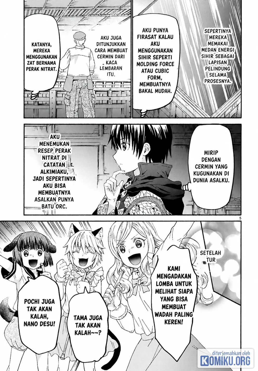 Death March kara Hajimaru Isekai Kyousoukyoku Chapter 128 Gambar 5