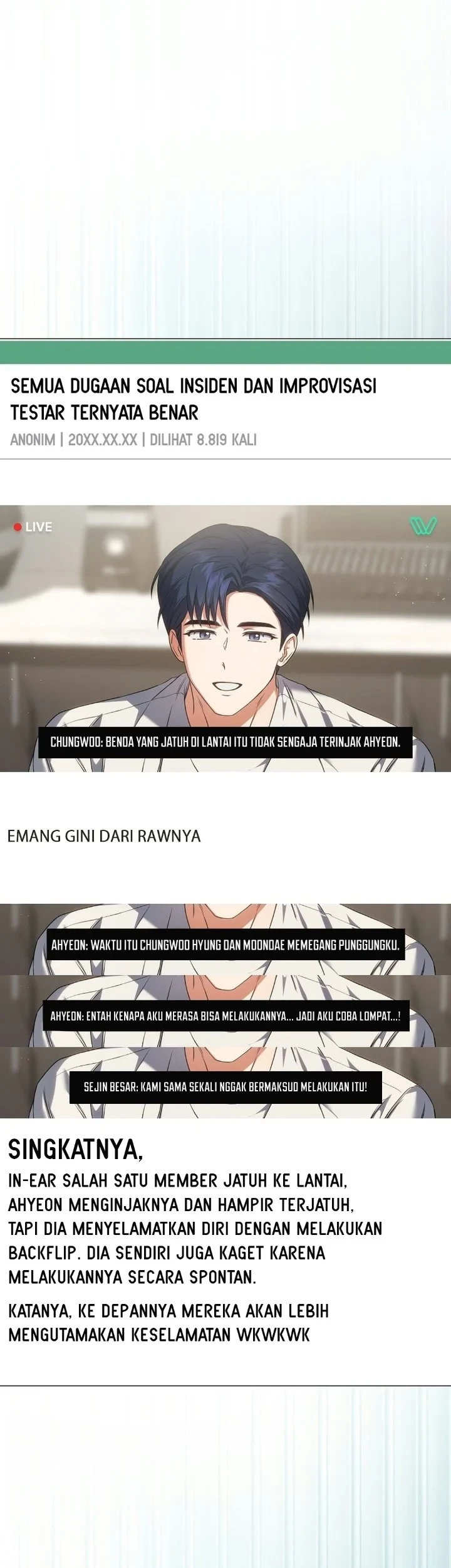 Debut or Die Chapter 112 Gambar 14