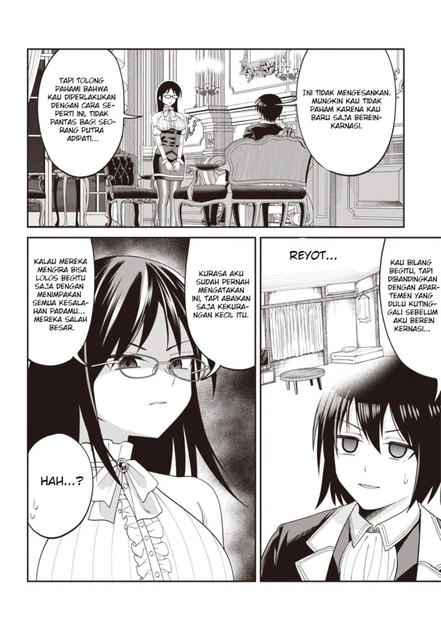 Dokushin Kizoku: Danjohi 1:99 Sekai no Akuyaku Reisoku Chapter 4.1 Gambar 5