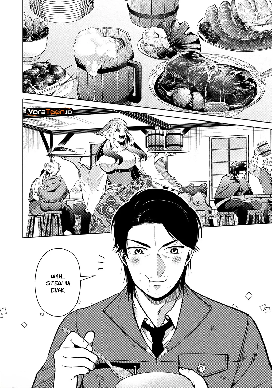 Dokushin Ojisan no Isekai Life Chapter 6 Gambar 7