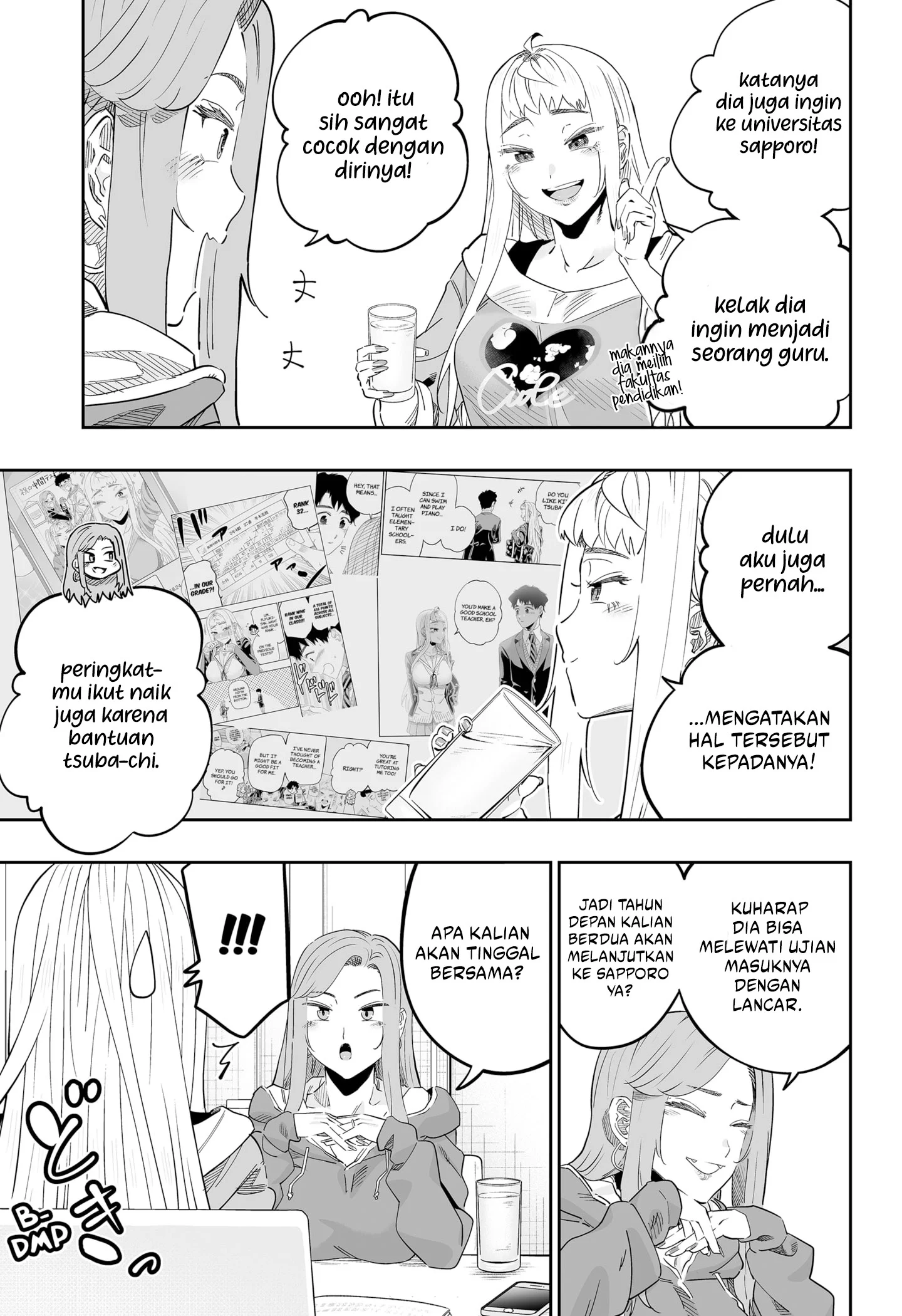 Dosanko Gyaru wa Namaramenkoi Chapter 117 Gambar 7
