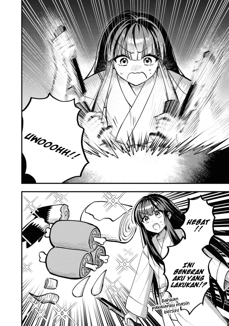 Doumo, Butsuyoku no Seijo desu: Musou Skill "Clear Houshuu" de Seidai ni Kanchigai Saremashita Chapter 4 Gambar 7