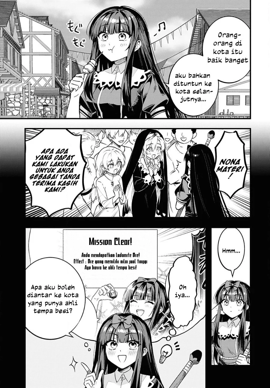 Doumo, Butsuyoku no Seijo desu: Musou Skill "Clear Houshuu" de Seidai ni Kanchigai Saremashita Chapter 7 Gambar 7