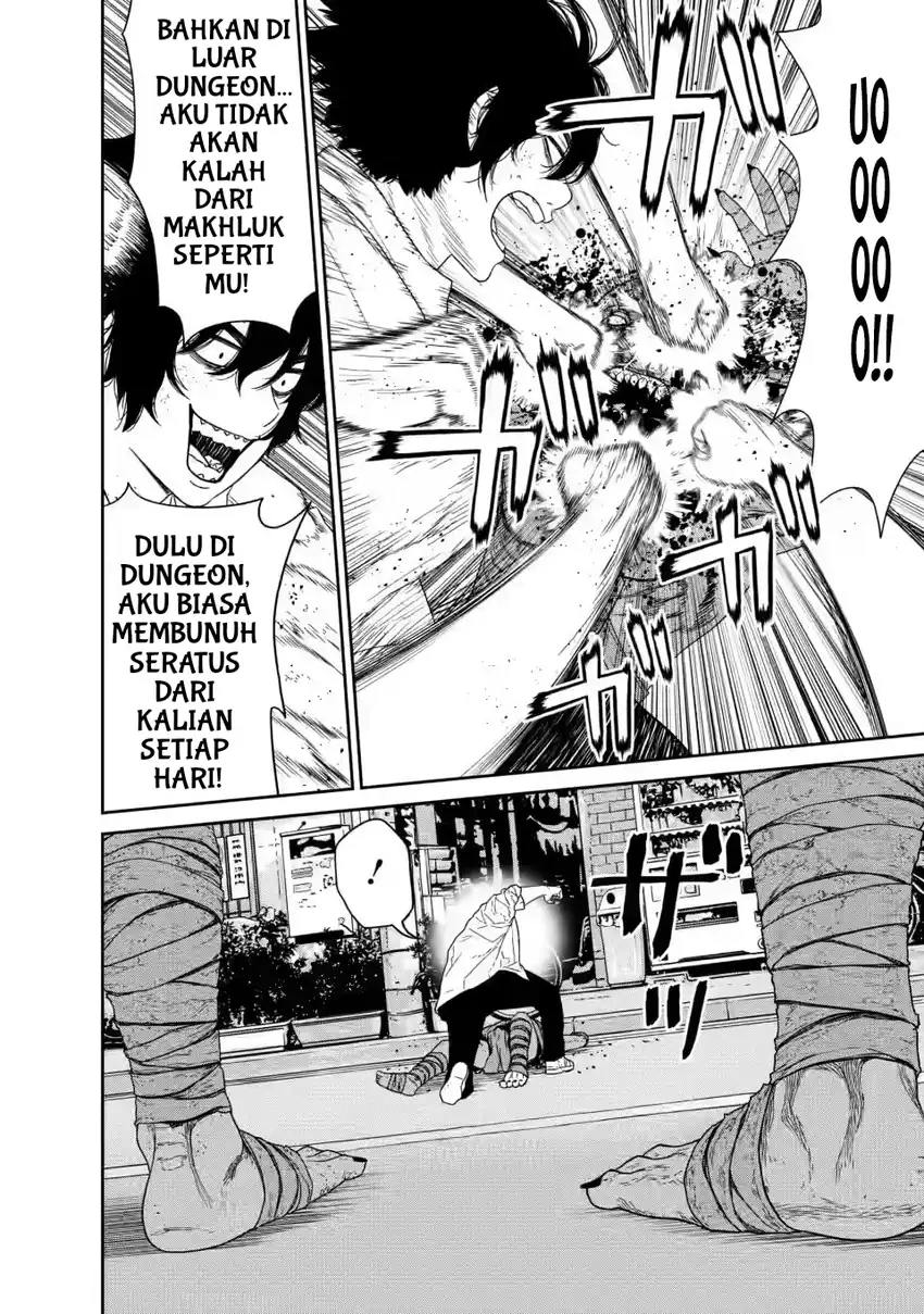 Dungeon de Tatakaitsuzukete 20-nen no Doutei Yuusha, Chijou ni Modottara Danjoubi 1:1000 no Sekai Datta Chapter 3.3 Gambar 5