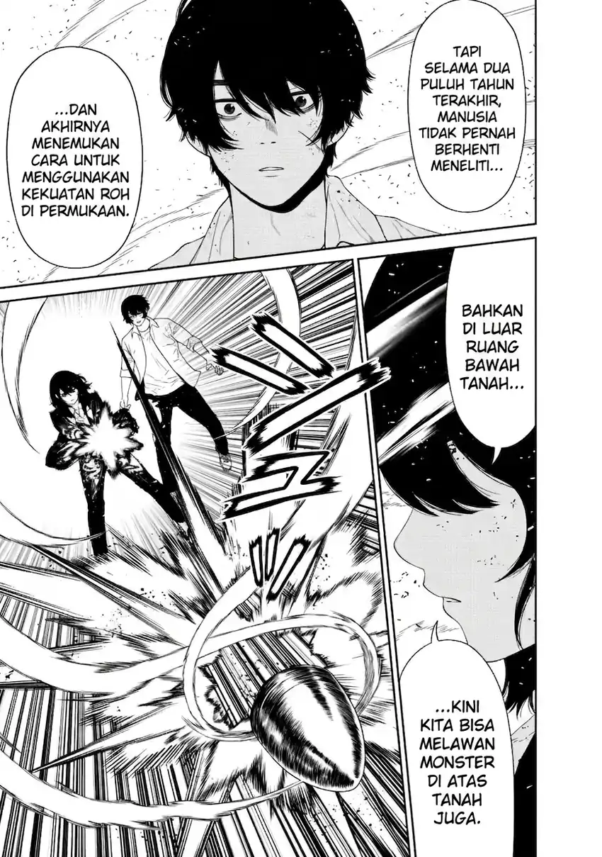 Dungeon de Tatakaitsuzukete 20-nen no Doutei Yuusha, Chijou ni Modottara Danjoubi 1:1000 no Sekai Datta Chapter 4.1 Gambar 5
