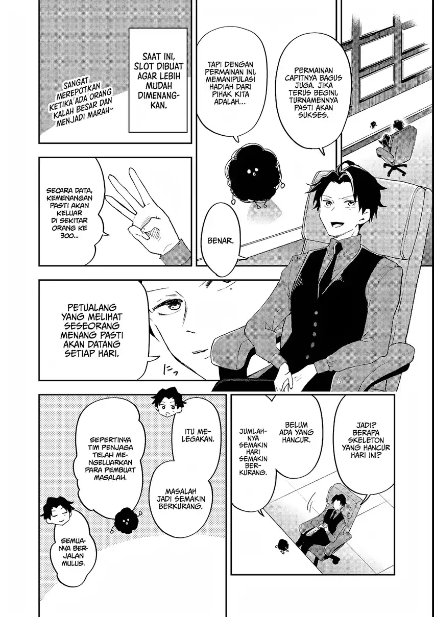 Dungeon Master Han-me ~Futsu ni Yatte mo Muri Soudakara Casino Tsukurukoto ni Shita~ Chapter 4 Gambar 9