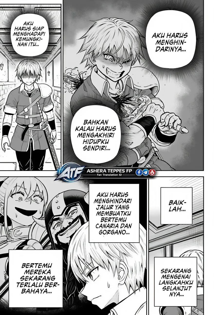 Dungeon ni Hisomu Yandere na Kanojo ni Ore wa Nando mo Korosareru Chapter 36.2 Gambar 5