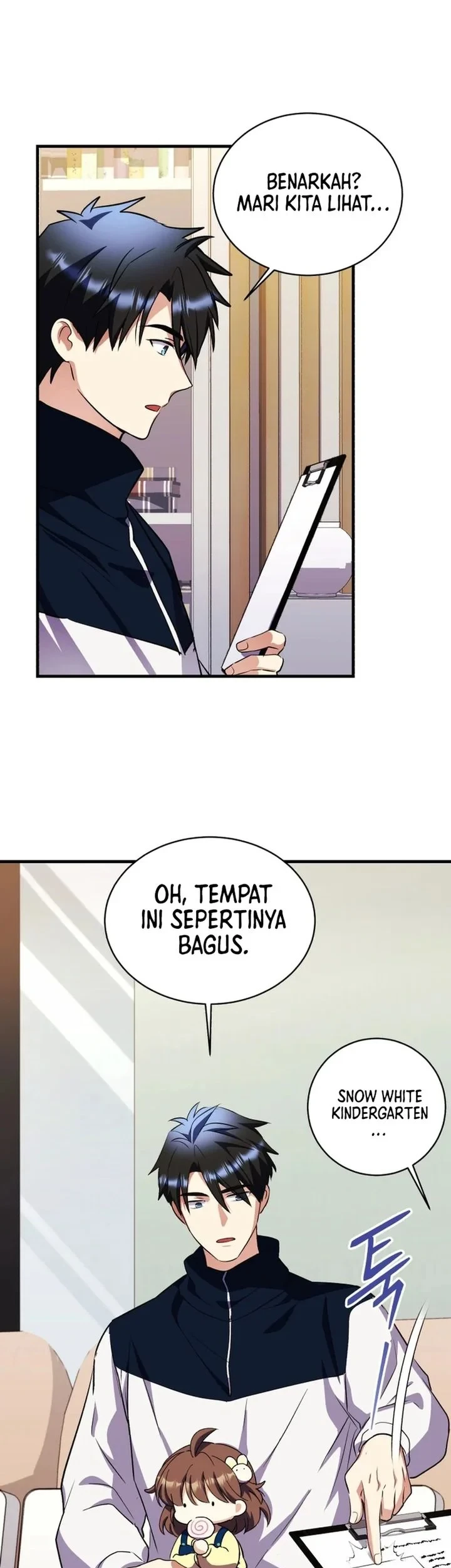 Even the Supreme One Has Never Been a Dad Before Chapter 43 Gambar 19