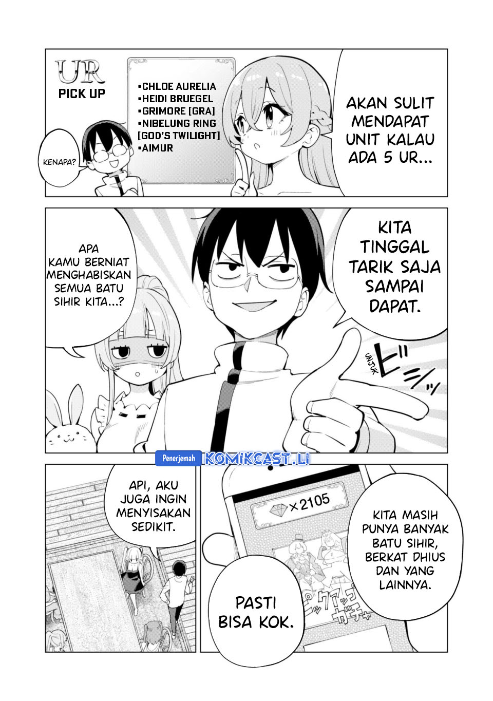 Gacha wo Mawashite Nakama wo Fuyasu Saikyou no Bishoujo Gundan wo Tsukuriagero Chapter 74 Gambar 6