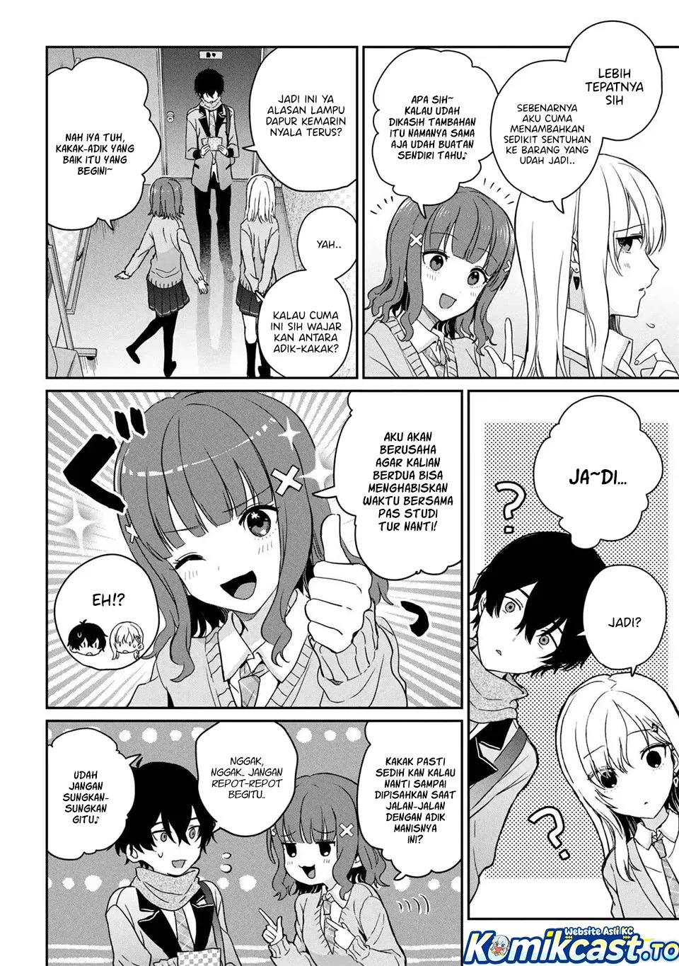 Gimai Seikatsu Chapter 37.1 Gambar 5