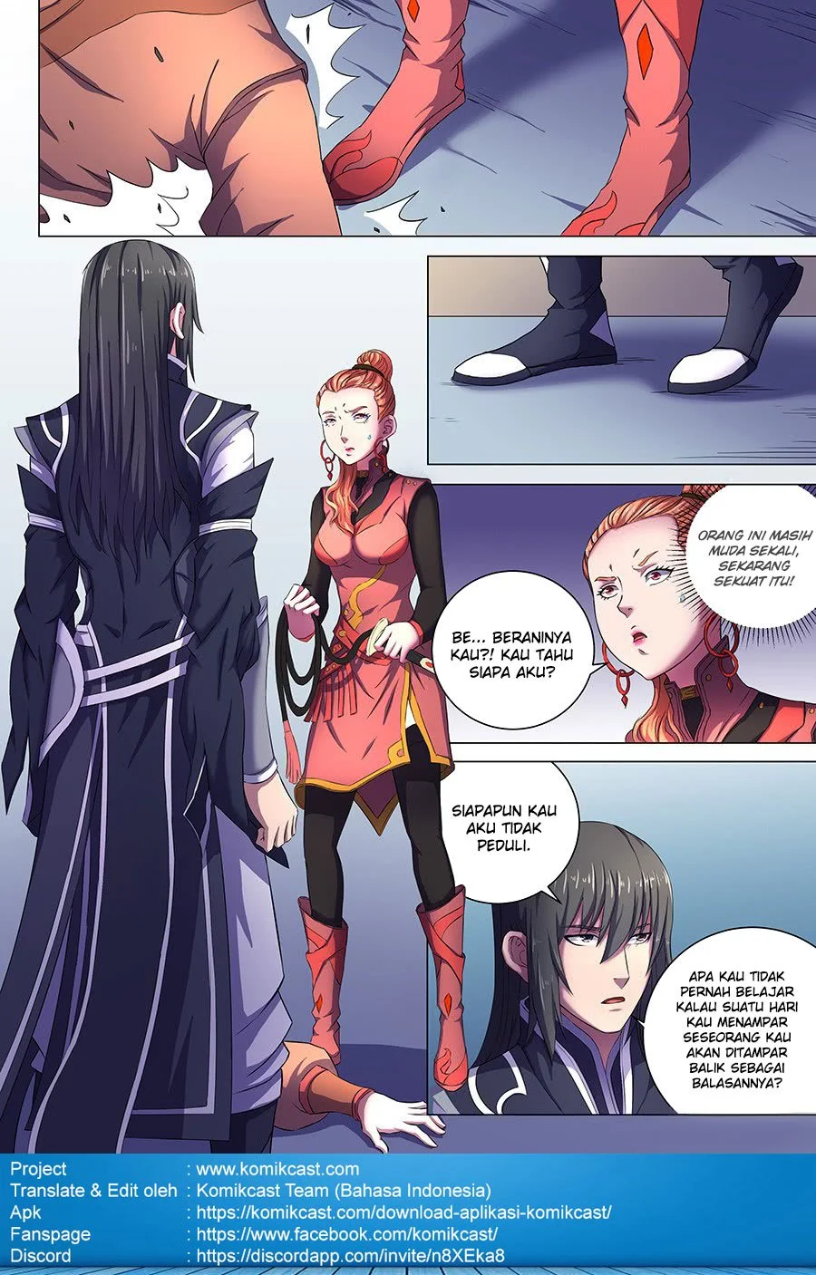 God of Martial Arts Chapter 185 Gambar 5