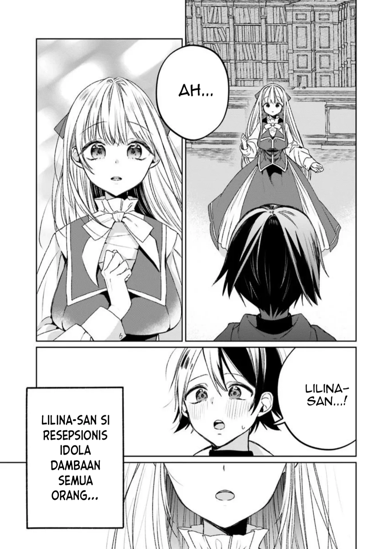 Guild no uketsuke-jou Lilina-san wa ore ni dake tsumetai Chapter 1 Gambar 12