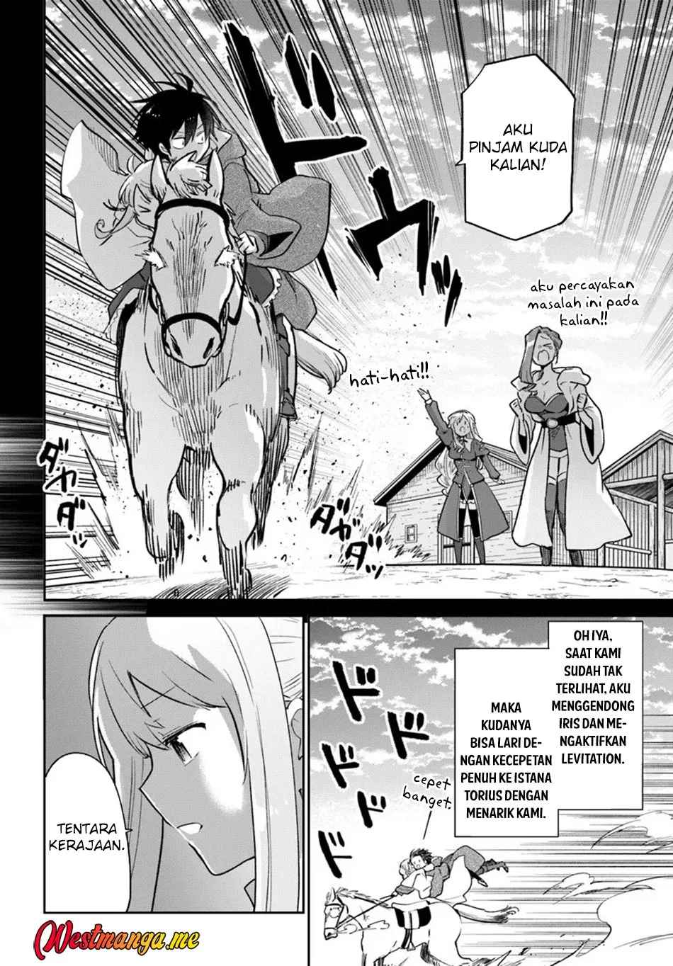 Henkyou Gurashi no Maou, Tensei shite Saikyou no Majutsushi ni naru 〜Aisarenagara Nariagaru Moto Maō wa, Ningen o Shiritai〜 Chapter 57 Gambar 9