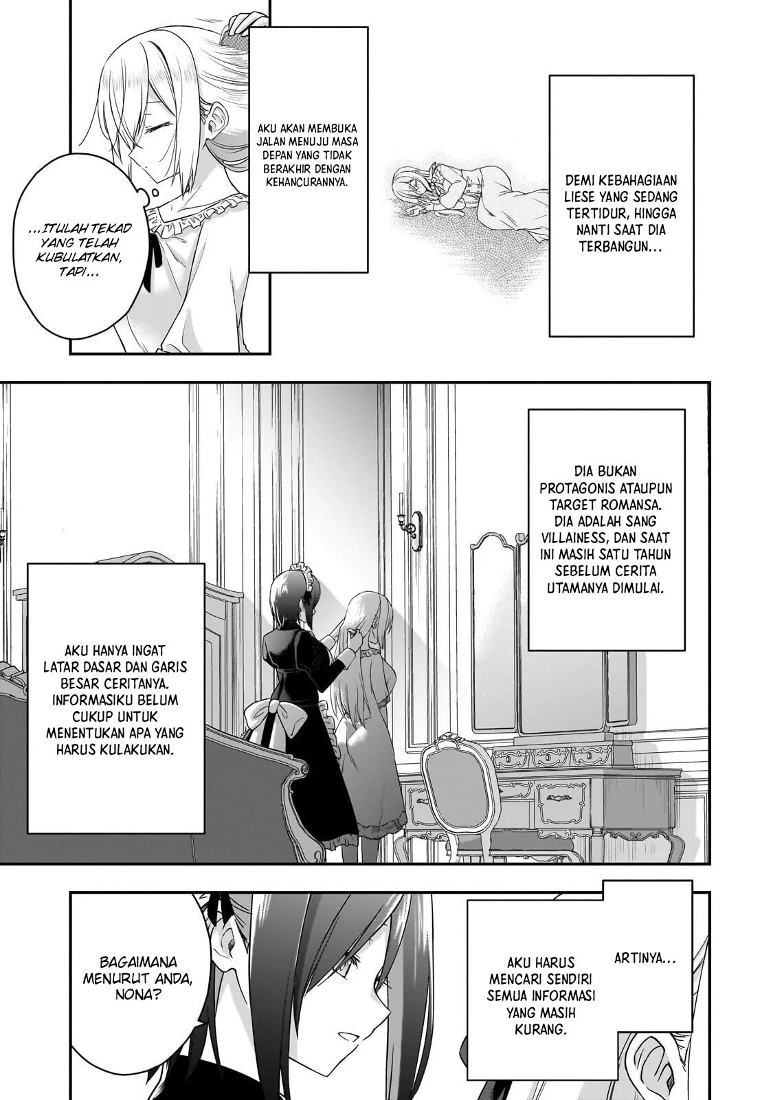 Hissatsu Reijou Liese ~Tensei Shita Saikyou no Koroshiya wa, Yami wo Matou Akuyaku Reijou to Naru~ Chapter 2.1 Gambar 5