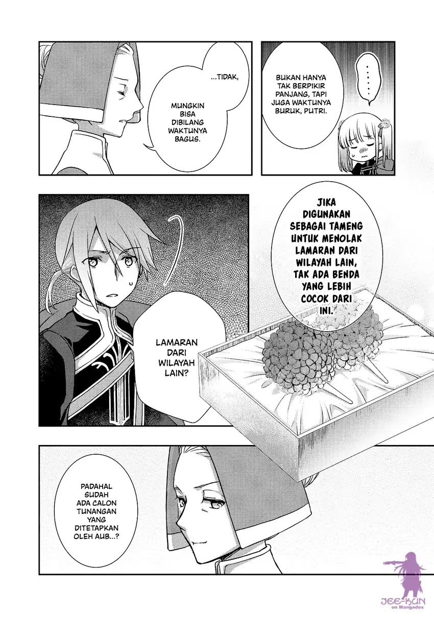 Honzuki no Gekokujou: Hannerōre no Kizoku-in Gonensei Ichi – Koishite Mitai O’hime-sama Chapter 9 Gambar 6