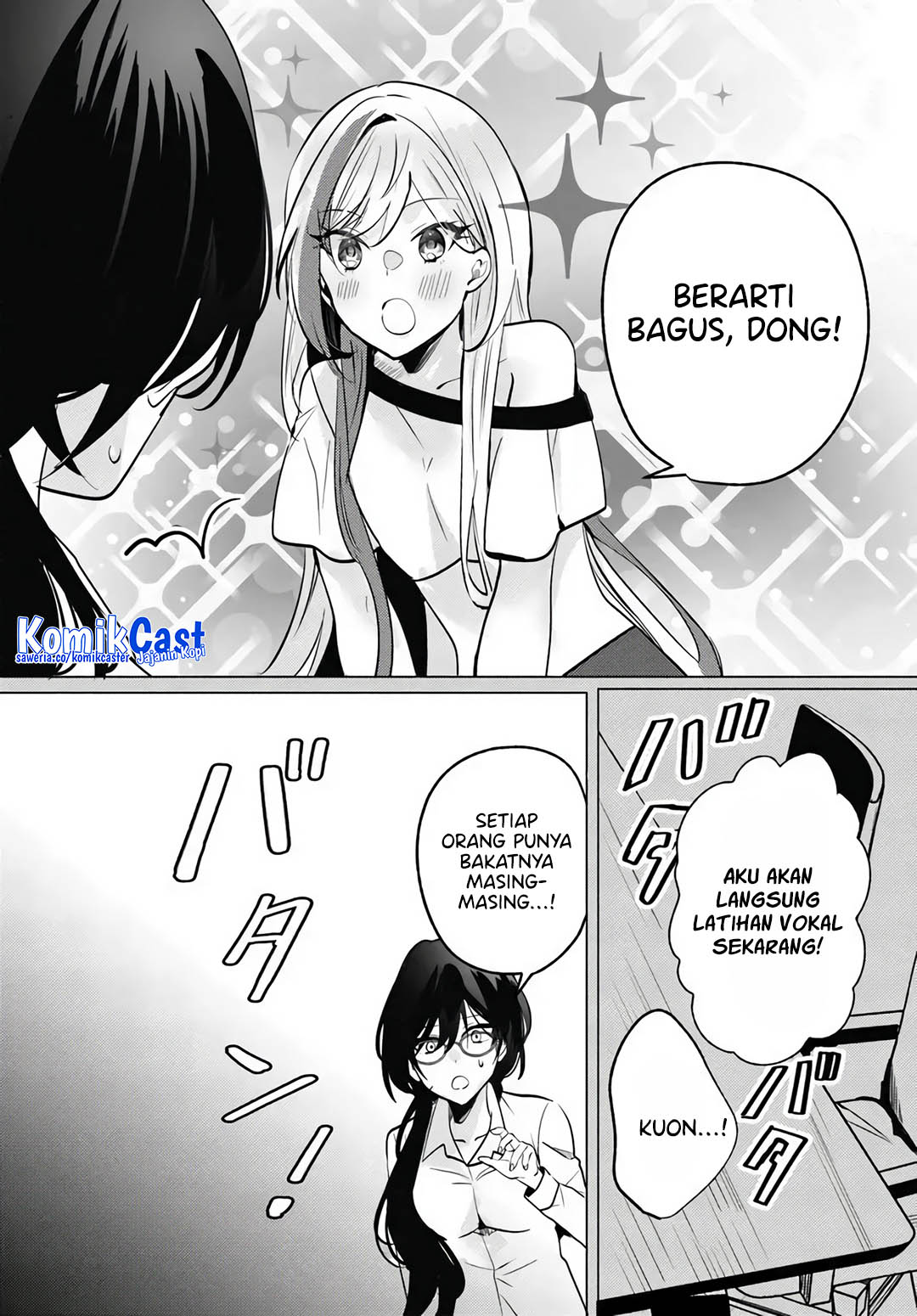 Houkago, Famiresu de, Kurasu no Ano Ko to Chapter 10 Gambar 8
