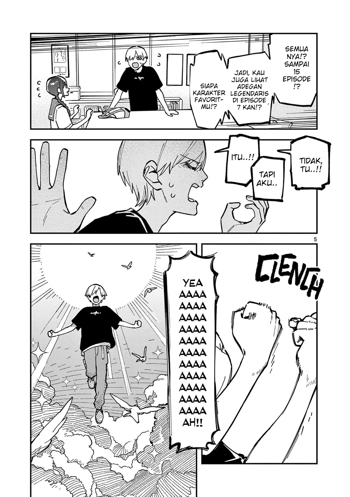 Houkago- Bokura wa Uchuu ni Madou Chapter 36 Gambar 5