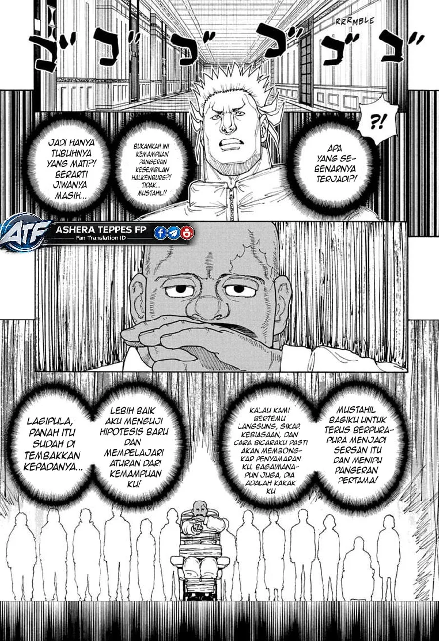 Hunter x Hunter Chapter 413 Gambar 5