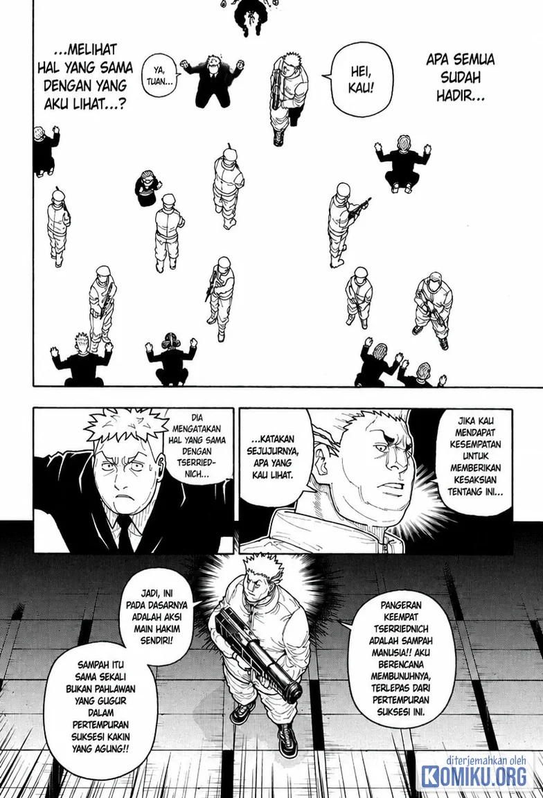 Hunter x Hunter Chapter 417 Gambar 5