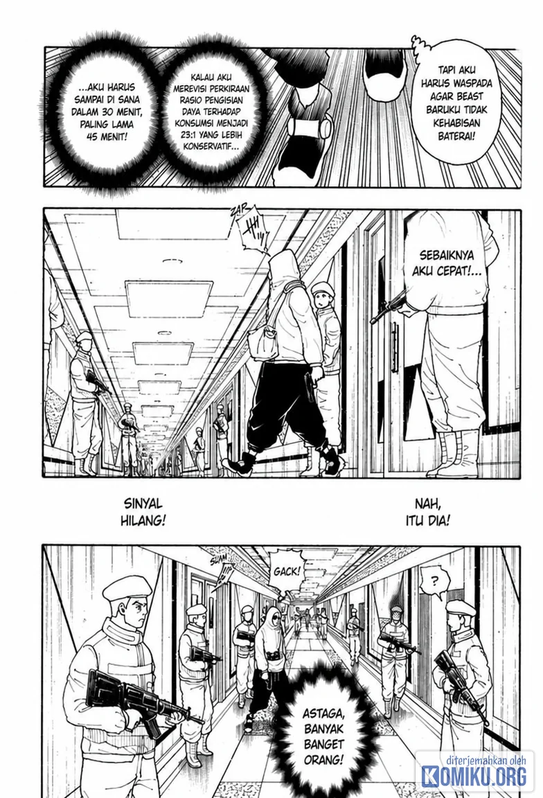 Hunter x Hunter Chapter 419 Gambar 5