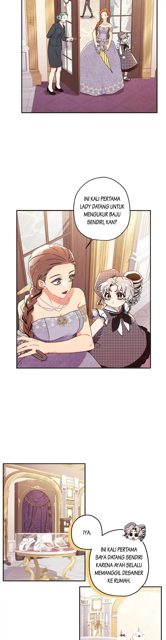I Became the Male Lead's Adopted Daughter Chapter 55 Gambar 10