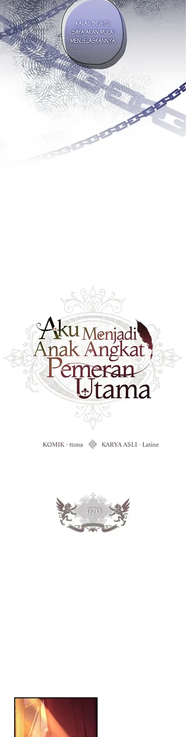 I Became the Male Lead's Adopted Daughter Chapter 70 Gambar 11