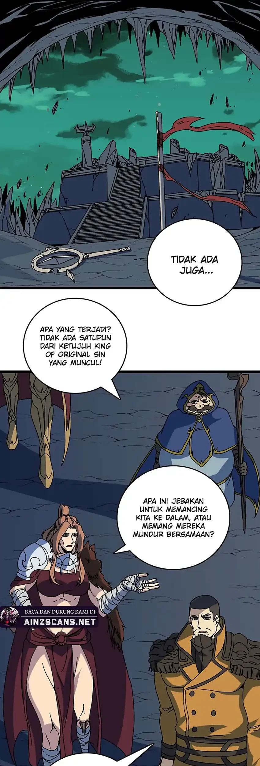 I Become Invincible Black Dragon Boss At The Start Chapter 100 Gambar 11