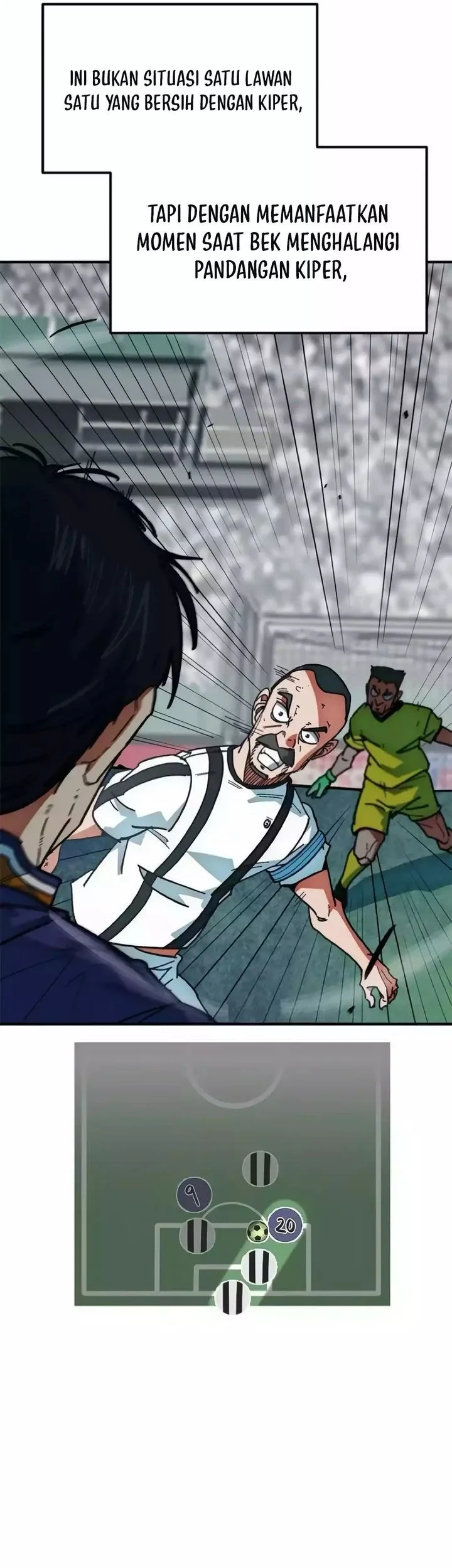 I’m Being Misunderstood as a Soccer Genius Chapter 53 Gambar 22