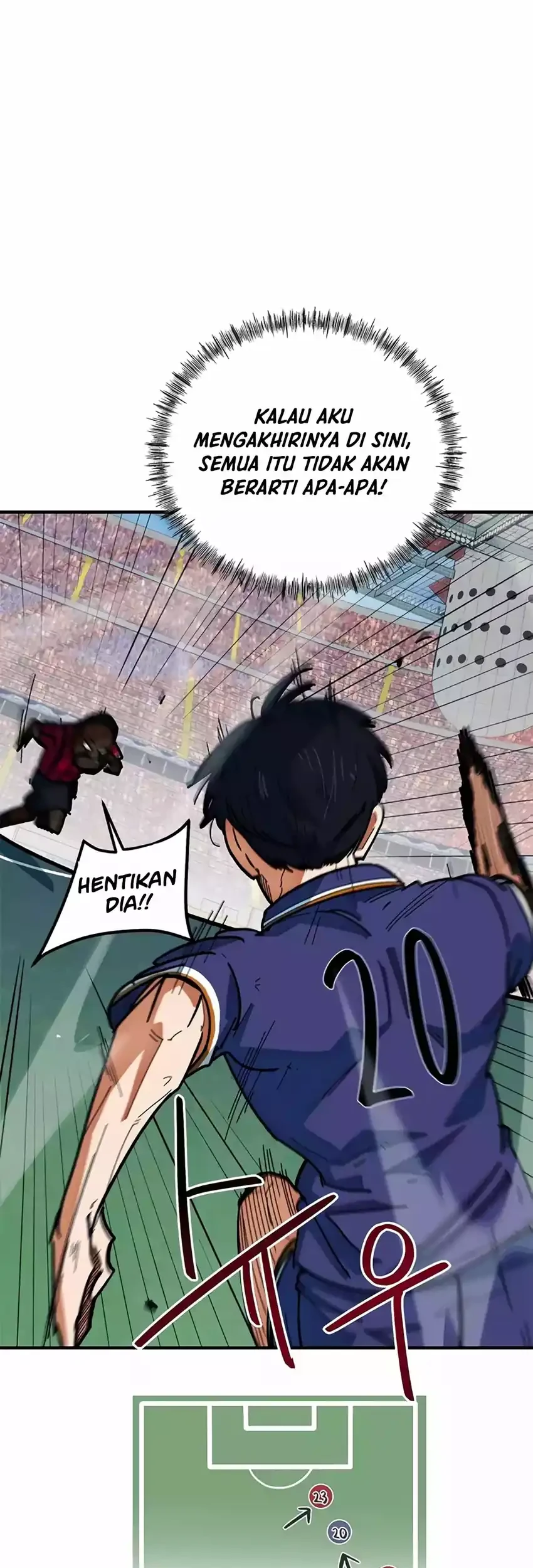 I’m Being Misunderstood as a Soccer Genius Chapter 63 Gambar 20