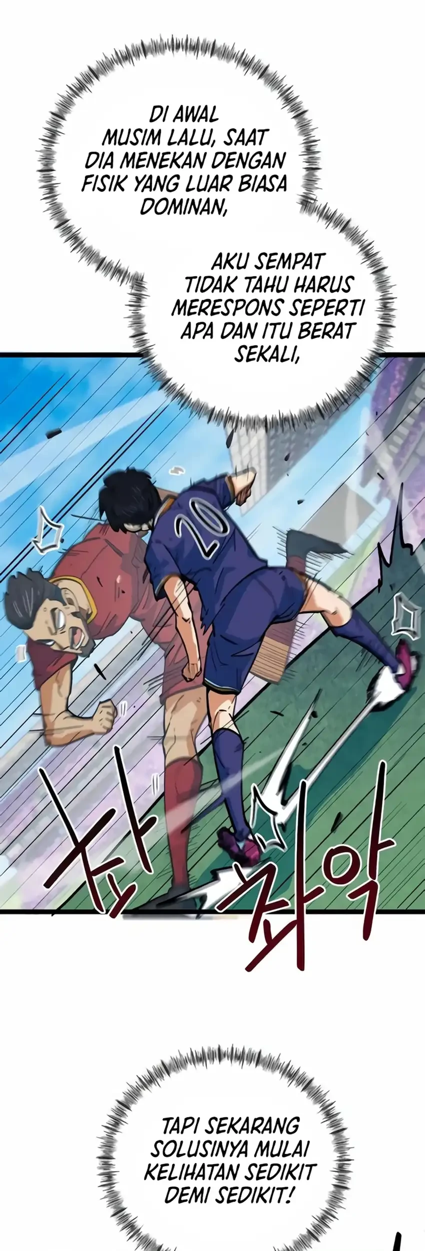 I’m Being Misunderstood as a Soccer Genius Chapter 80 Gambar 22