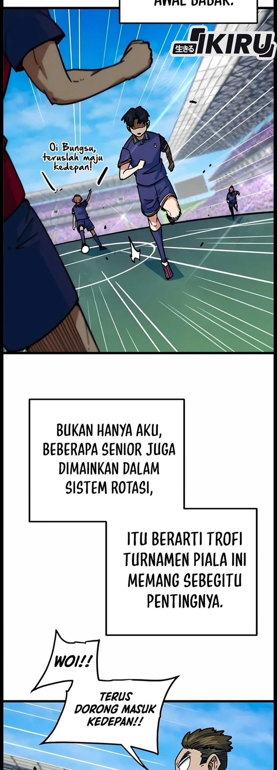 I’m Being Misunderstood as a Soccer Genius Chapter 90 Gambar 19